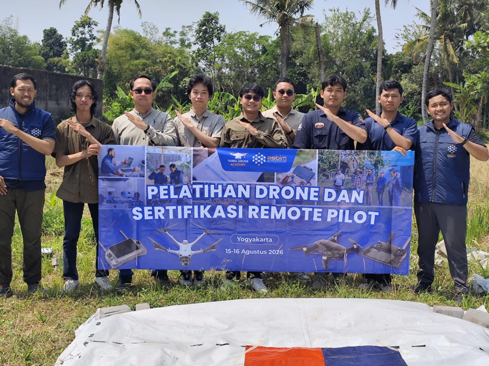 Pengalaman Mengikuti Pelatihan Drone dan Sertifikasi Remote Pilot Bersama Terra Drone
